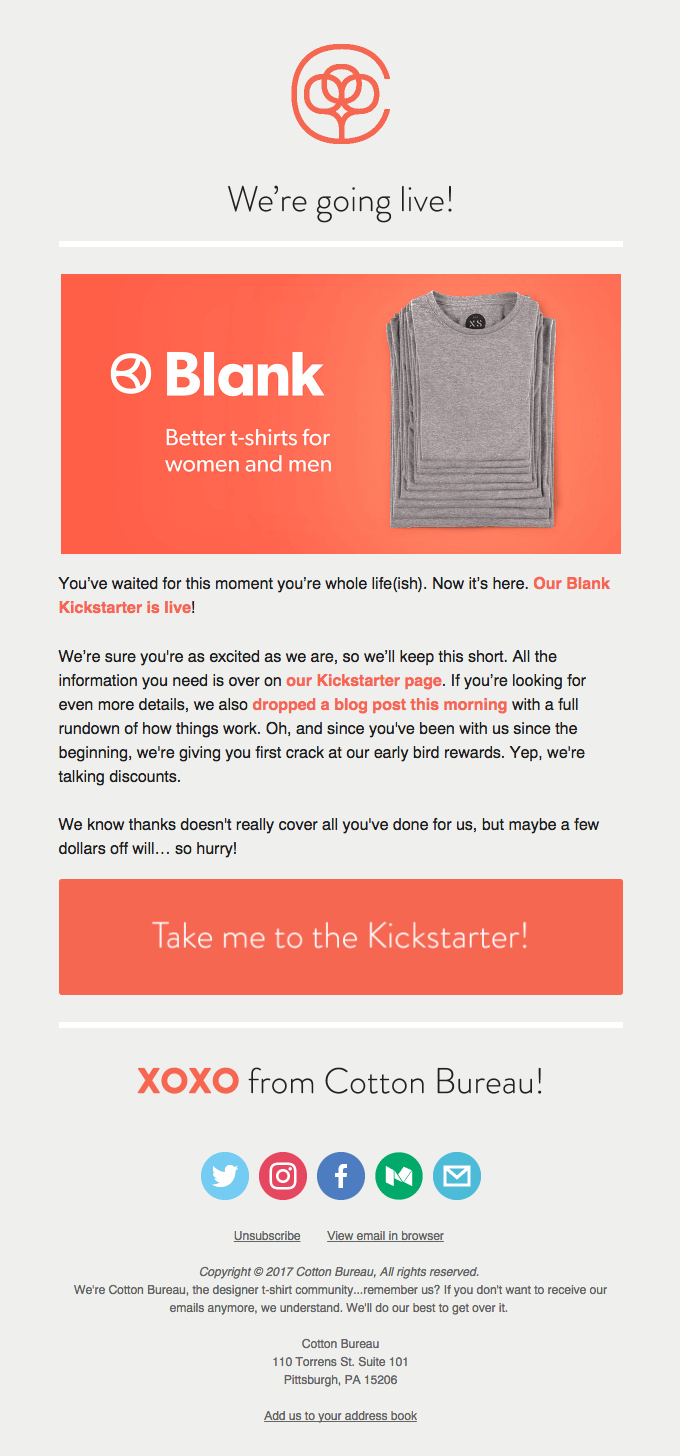 The Blank Kickstarter is here!